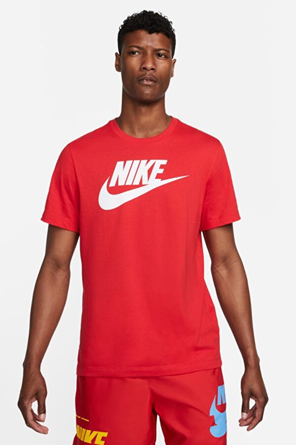 Nike SPORTSWEAR Kırmızı Erkek Kısa Kol T-Shirt