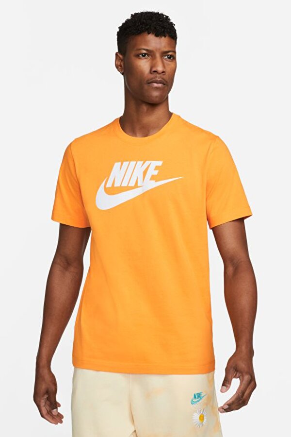 Nike SPORTSWEAR Turuncu Erkek Kısa Kol T-Shirt
