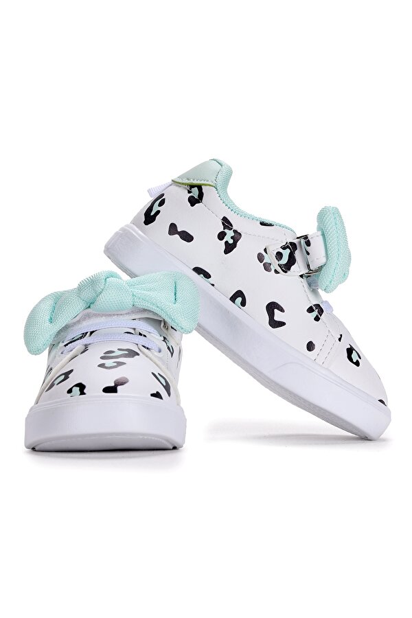 Kiko Kids Merlin Fiyonklu Cırtlı Kız Çocuk Spor Ayakkabı Yeşil Kiko Kids Merlin Fiyonklu Cırtlı Kız Çocuk Spor Ayakkabı Yeşil