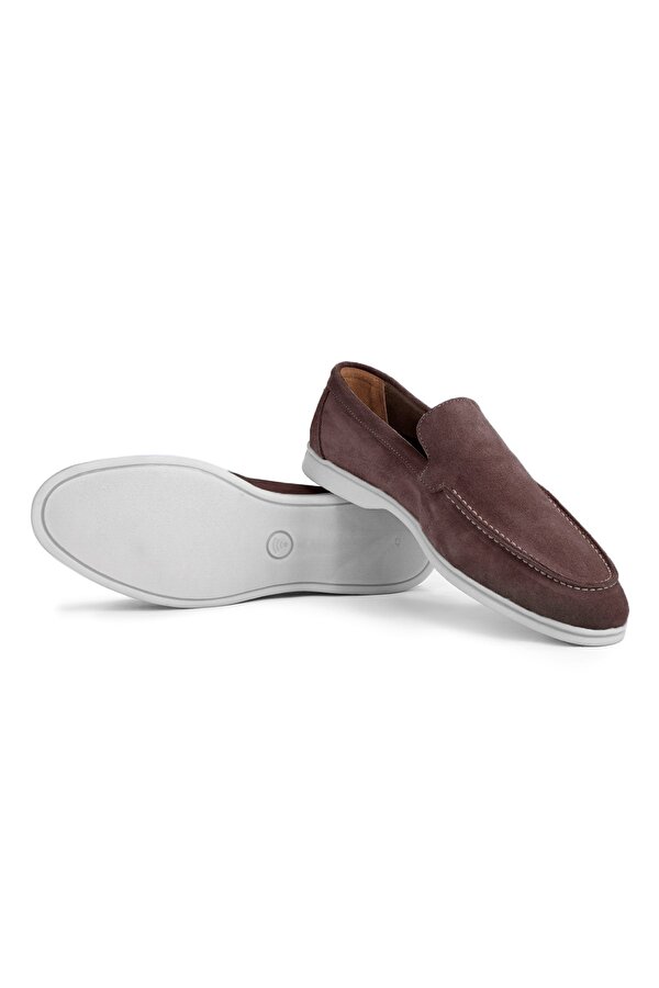 Ducavelli Facile Süet Hakiki Deri Erkek Günlük Ayakkabı Loafer Ayakkabı