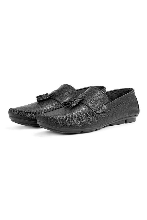 Noble Hakiki Deri Erkek Günlük Ayakkabı, Rok Loafer Ayakkabı