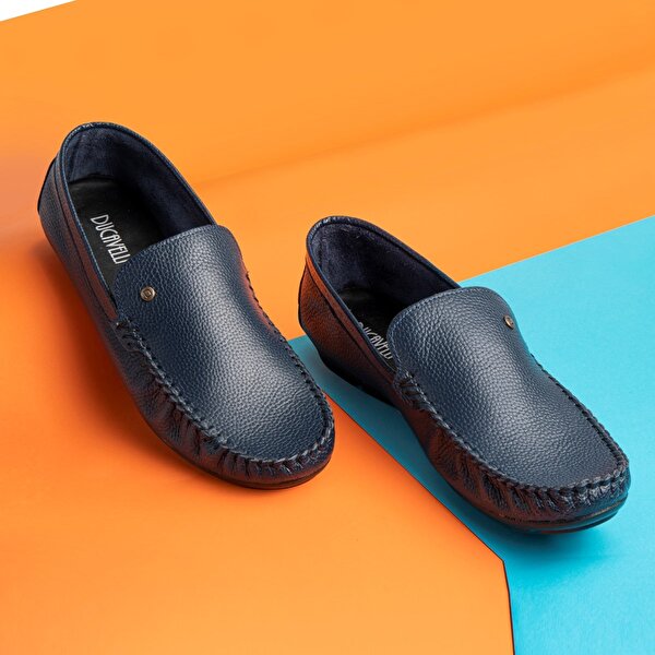 Attic Hakiki Deri Erkek Günlük Ayakkabı, Rok Loafer Ayakkabı