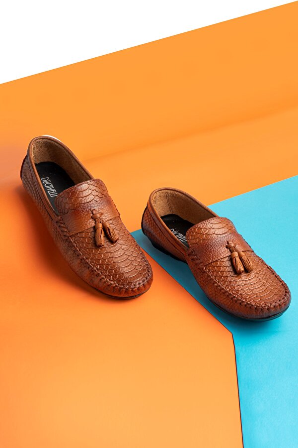 Ducavelli Array Hakiki Deri Erkek Günlük Ayakkabı, Rok Loafer Ayakkabı