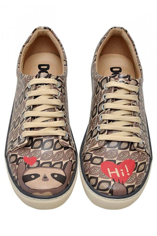 Dogo Kadın Vegan Deri Gri Sneakers - Hi Darling Tasarım Tasarım Baskılı Vegan Ürün Dogo Kadın Vegan Deri Gri Sneakers - Hi Darling Tasarım Tasarım Baskılı Vegan Ürün