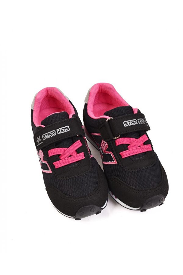 Ellaboni Kız Çocuk Işıklı Pembe / Beyaz Spor Ayakkabı Sneaker PP7987