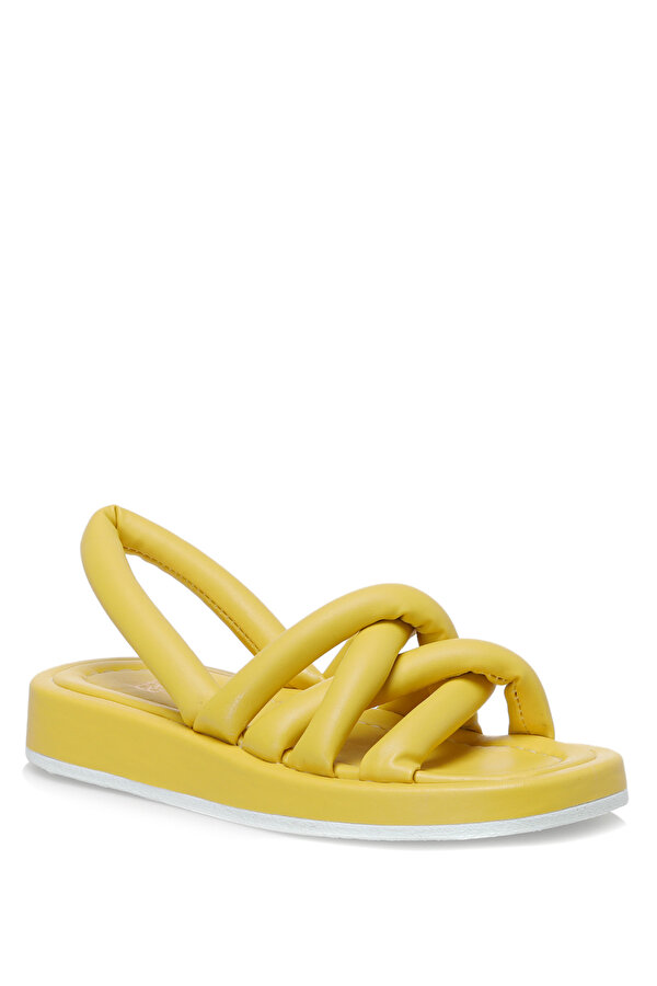 Butigo HOPE 2FX Sarı Kadın Düz Sandalet