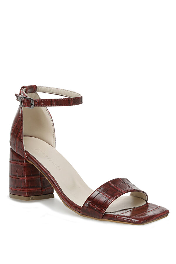 Butigo KURAS 2FX Kırmızı Kadın Topuklu Sandalet