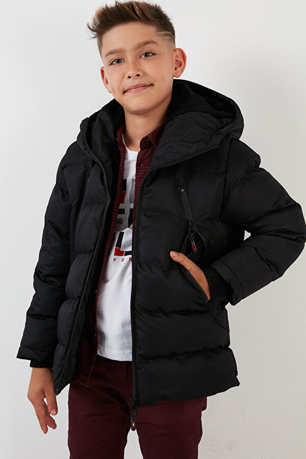 Lela Erkek Çocuk Mont 5760040 SİYAH