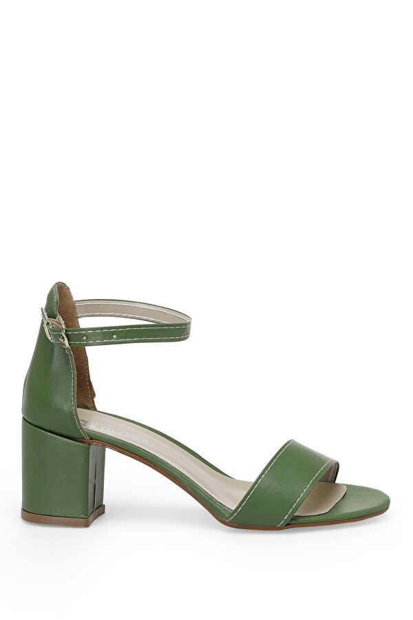 Butigo LORDI 2FX Yeşil Kadın Topuklu Sandalet