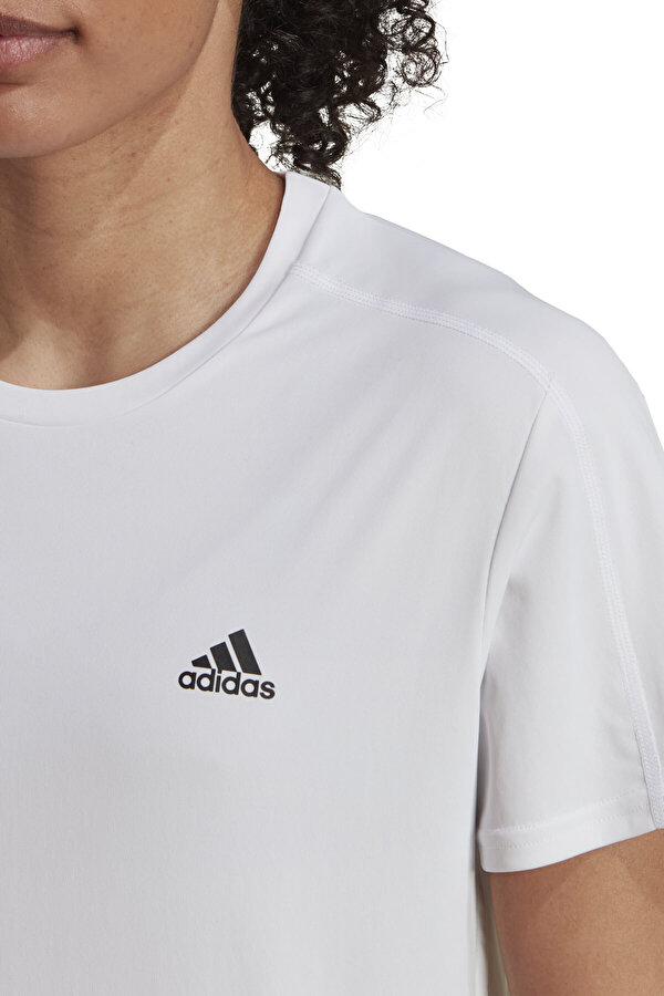 Adidas running shop 3 stripes tee