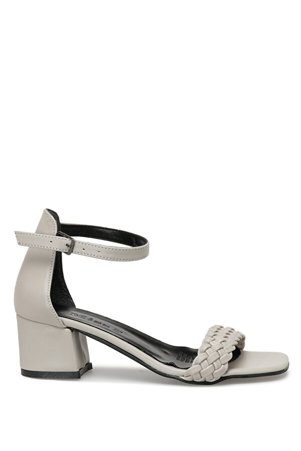 Miss F DS22046 2FX Beyaz Kadın Topuklu Sandalet