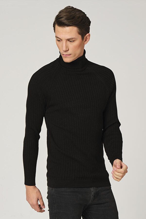 Alexander Gardi ALEXANDERGARDI FİTİLLİ TRİKO BALIKÇI YAKA KAZAK (E20-18059)