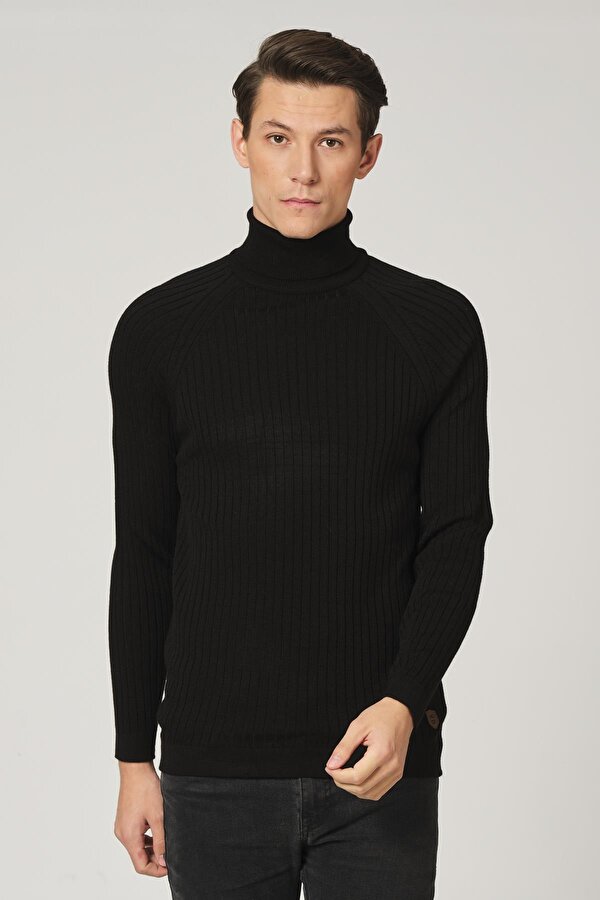 Alexander Gardi ALEXANDERGARDI FİTİLLİ TRİKO BALIKÇI YAKA KAZAK (E20-18059)