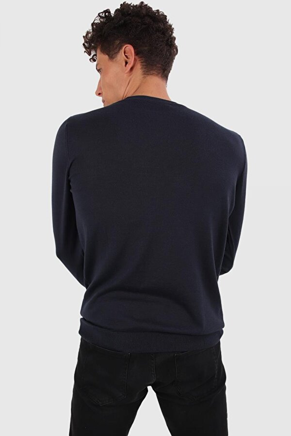 Alexander Gardi ALEXANDERGARDI BİSİKLET YAKA JAKARLİ KAZAK (E20-511402)