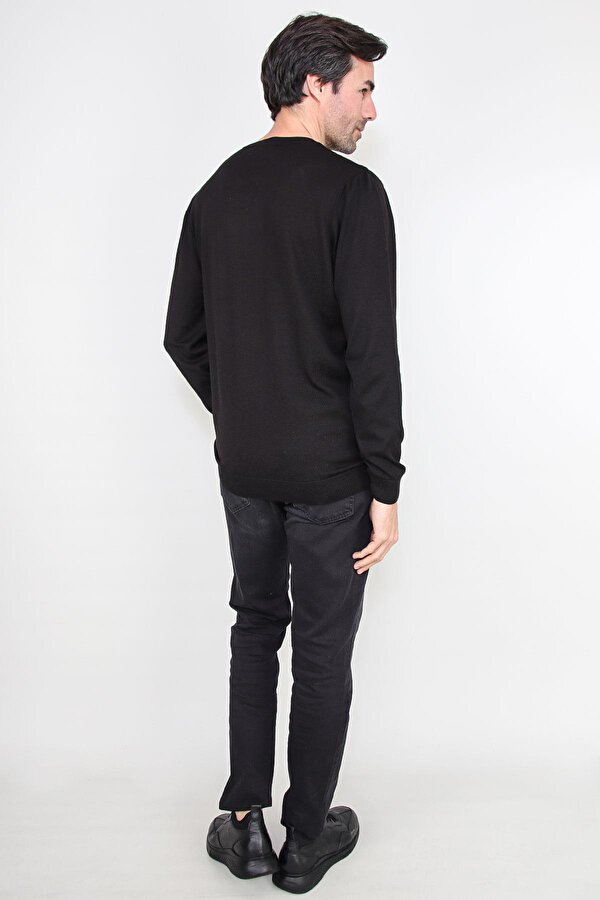 Alexander Gardi ALEXANDERGARDI BİSİKLET YAKA JAKARLİ KAZAK (E20-511402)