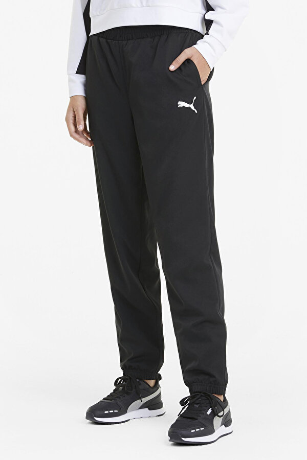 Puma Active Woven Pants  B Черный Женщина Спортивные Брюки