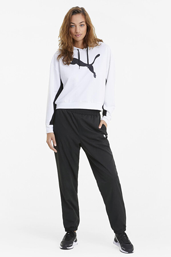 Puma Active Woven Pants  B Черный Женщина Спортивные Брюки