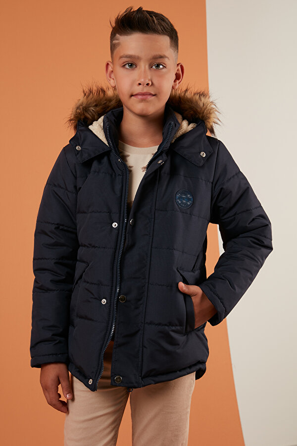 Lela Erkek Çocuk Mont 6036024 LACİVERT