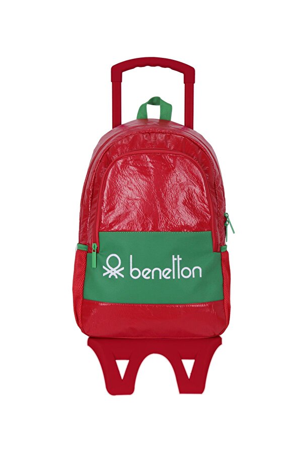 United Colors of Benetton Benetton Çekçekli Okul Çantası