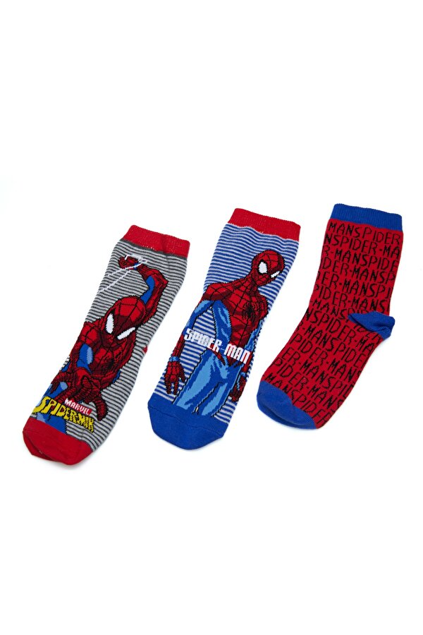 Spiderman SPIDER 3 LU SKT-B 2PR NAVY BLUE MULTI Boy 169