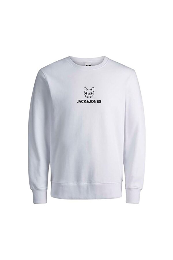 Jack & Jones Erkek Bisiklet Yaka Sweatshirt