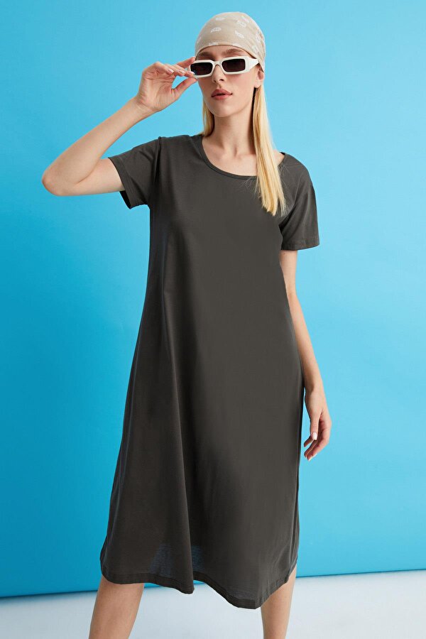 Alexander Gardi ALEXANDERGARDİ KISA KOLLU SALAŞ ELBİSE (B22-43600)