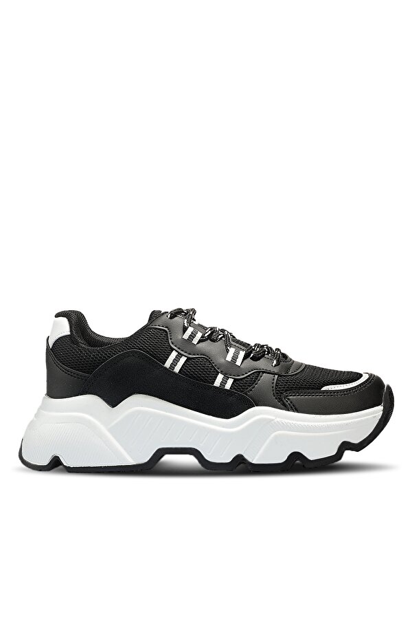 Slazenger ZELPHA Sneaker Kadın Ayakkabı Siyah / Beyaz