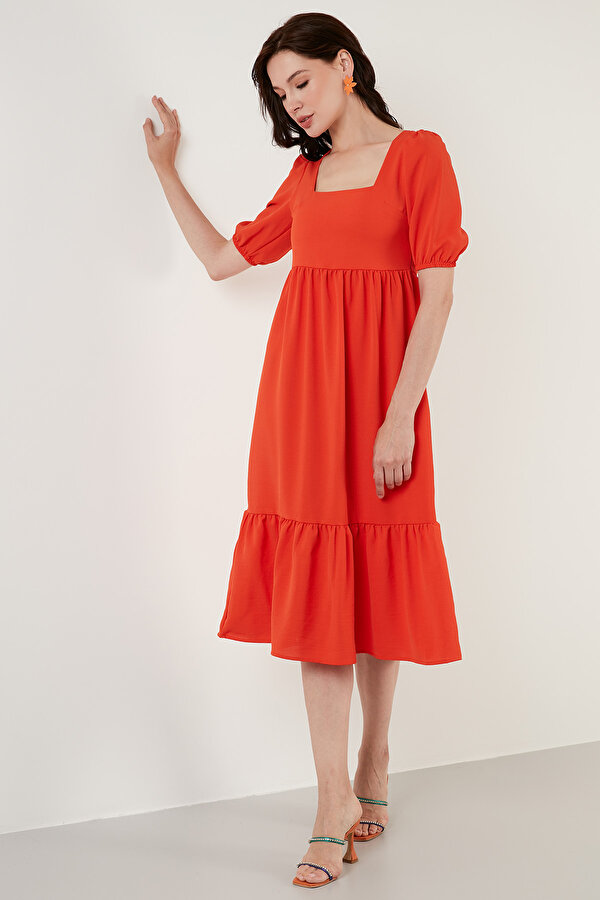 Lela Bayan Elbise 42190350 ORANJ