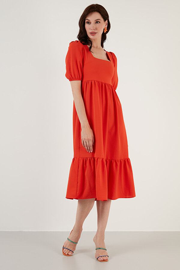 Lela Bayan Elbise 42190350 ORANJ