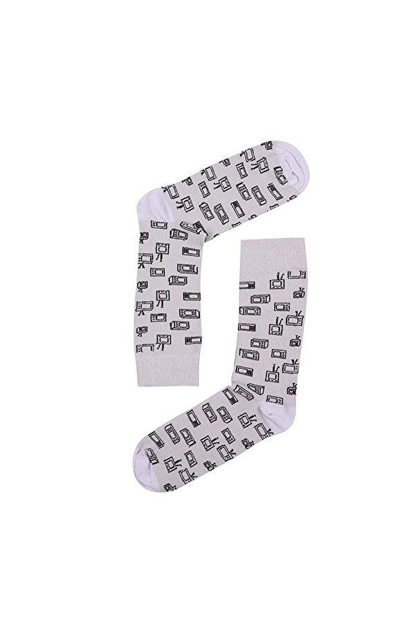 Socks Unisex Çorap 15KDCR129E SİYAH-BEYAZ GU7461 Socks Unisex Çorap 15KDCR129E SİYAH-BEYAZ GU7461