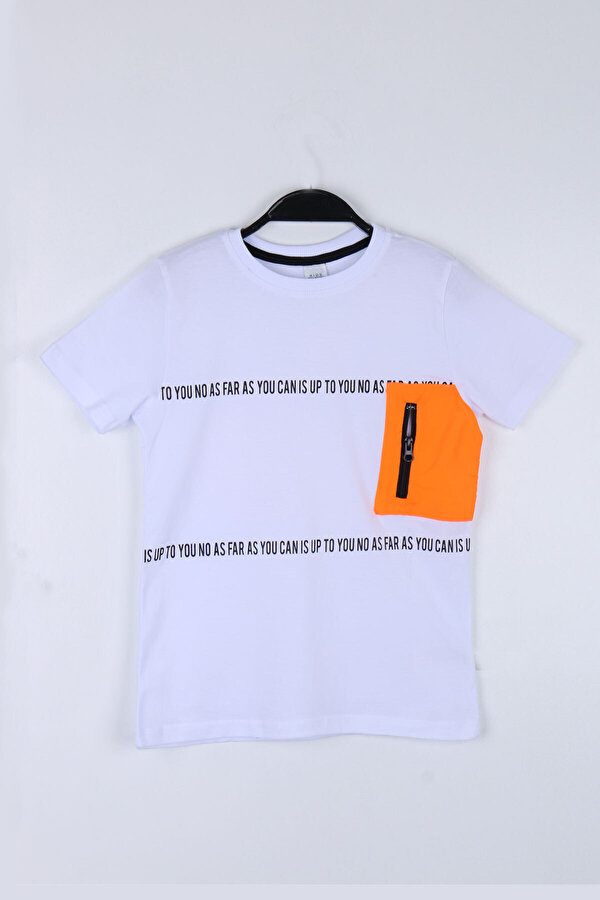 Cansın Mini Erkek Çocuk Fermuar Cep Detaylı 8-11 Yaş Tshirt 14073 Cansın Mini Erkek Çocuk Fermuar Cep Detaylı 8-11 Yaş Tshirt 14073