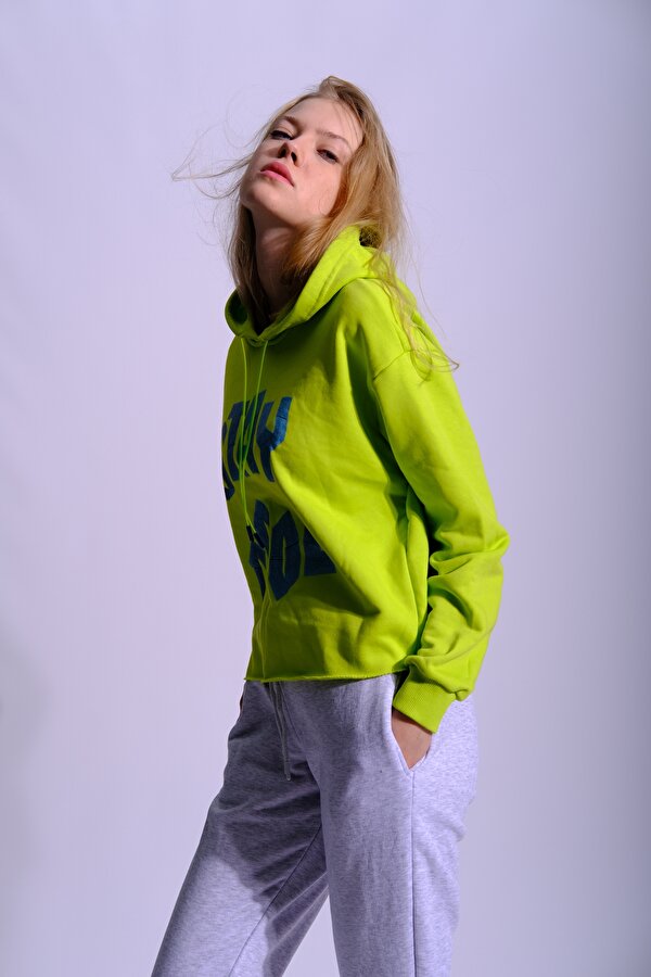 Ma Sorte Stay Cool Baskılı Kapüşonlu Sweatshirt OB7830