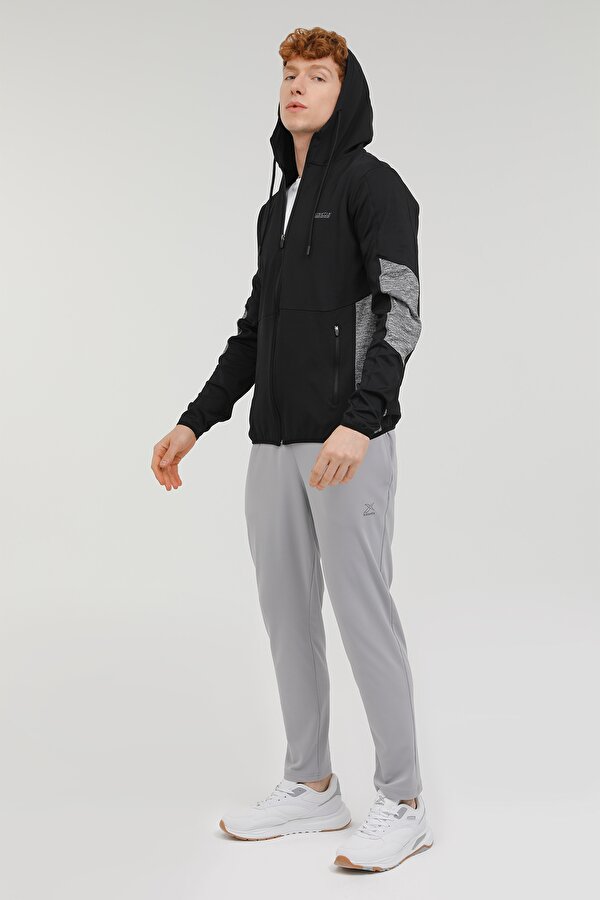 Kinetix M-Calder 2 Tek Ust 2Pr Черный Мужчина Толстовка На Молнии
