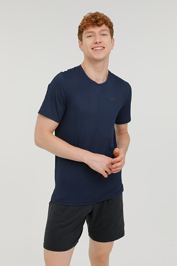 Nike PRO DRI-FIT Lacivert Erkek Kısa Kol T-Shirt
