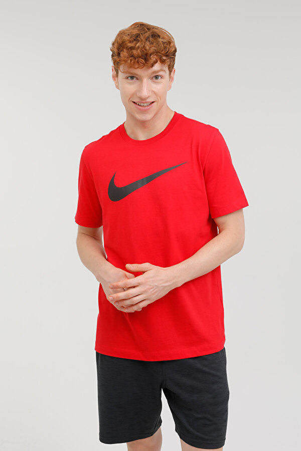 Nike SPORTSWEAR SWOOSH Kırmızı Erkek Kısa Kol T-Shirt