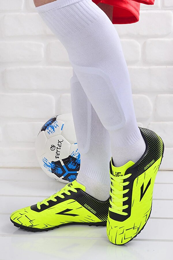 Meteor Sarı Erkek Halı Saha Futbol Ayakkabısı