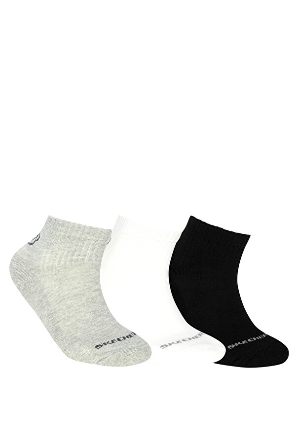 Skechers Socks U Padded Mid Cut So Çok Renkli Unisex Çorap