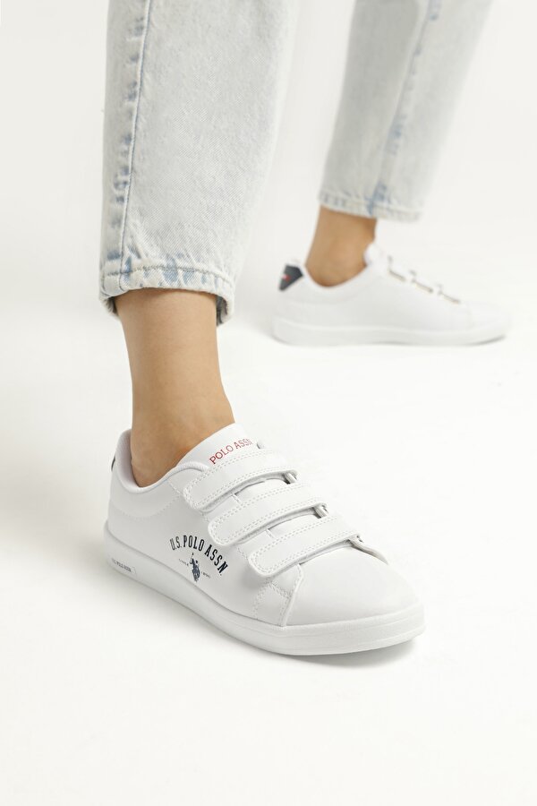 U.S. Polo Assn. SINGER 2PR WHITE Woman 001