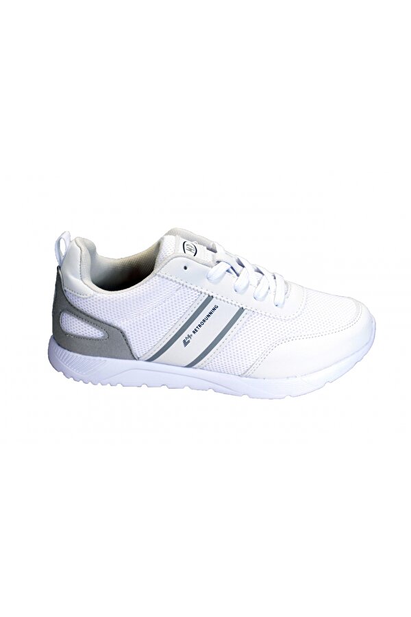 MP M.P Unisex Siyah Beyaz Comfort Fileli Yazlık Sneaker Spor Yürüyüş Ayakkabısı