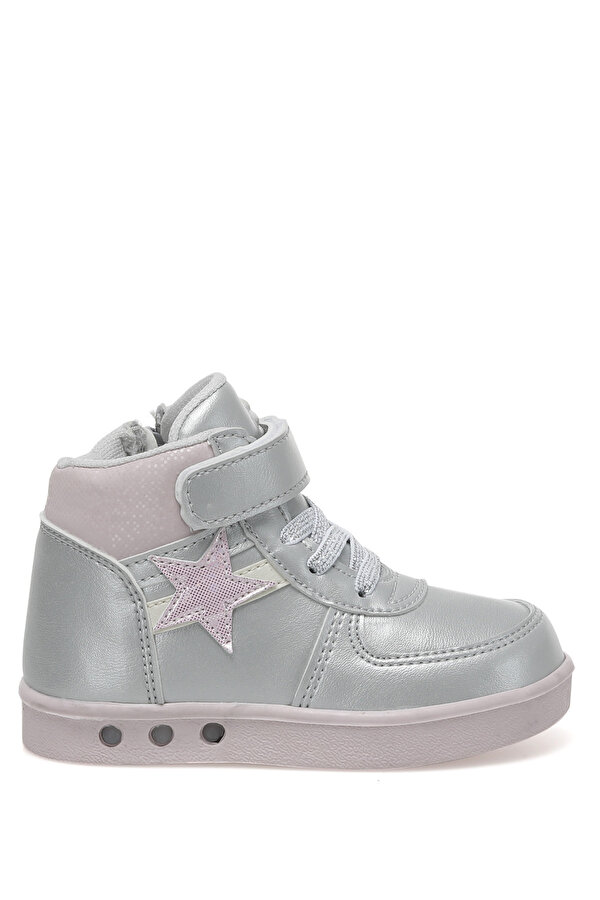 Polaris 622236.P2PR Gümüş Kız Çocuk High Sneaker
