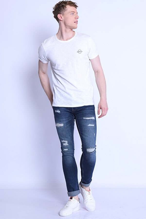 Twister Jeans Erkek Pantolon Panama 627-10 Blue
