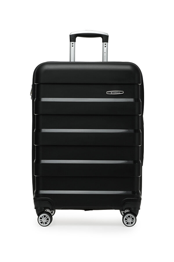 Lumberjack BAHAMA -O PP 2PR BLACK Unisex Medium Suitcase
