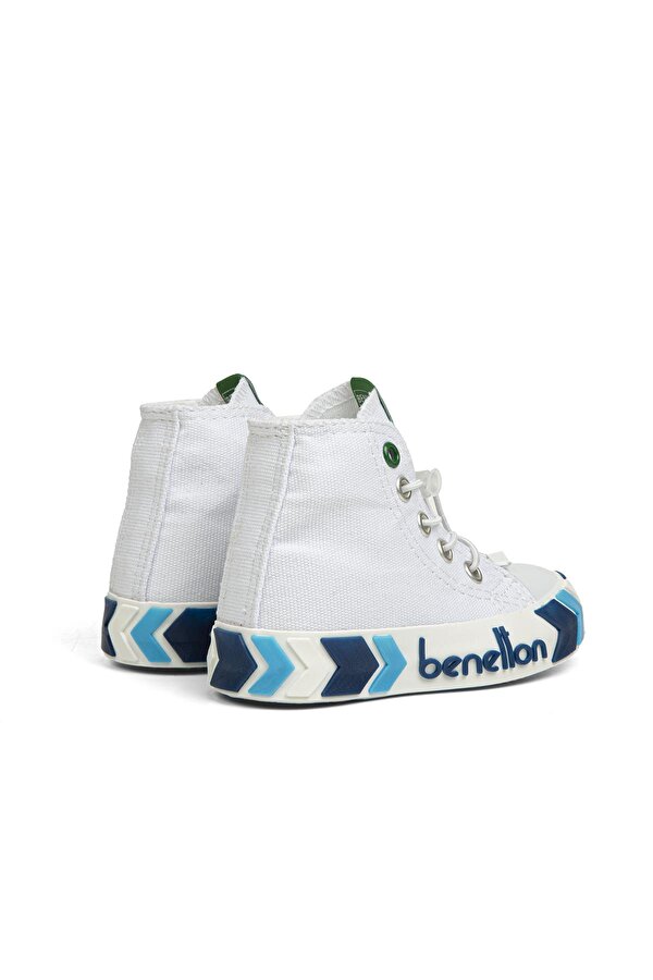 Benetton ® | BN-30646 - 3394 Beyaz Lacivert - Çocuk Spor Ayakkabı IV7826
