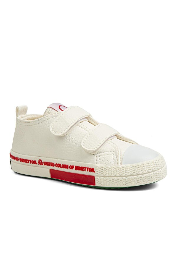 Benetton ® | BN-30787 - 3394 Beyaz - Çocuk Spor Ayakkabı