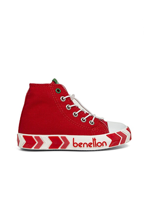 Benetton ® | BN-30647 - 3394 Kirmizi - Çcuk Sneakers