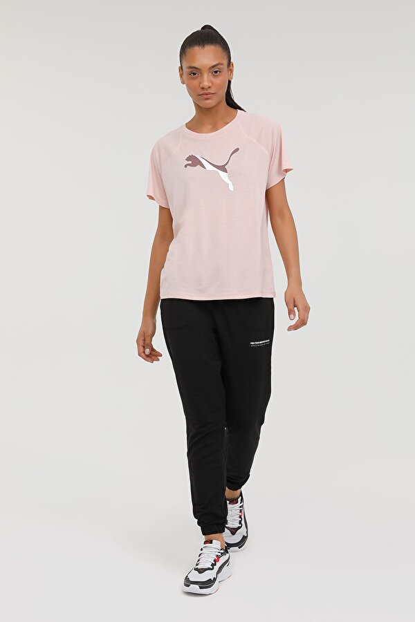 Puma Evostripe Tee Rose Quartz Rose Gold Kadın Kısa Kol T-Shirt RA9708