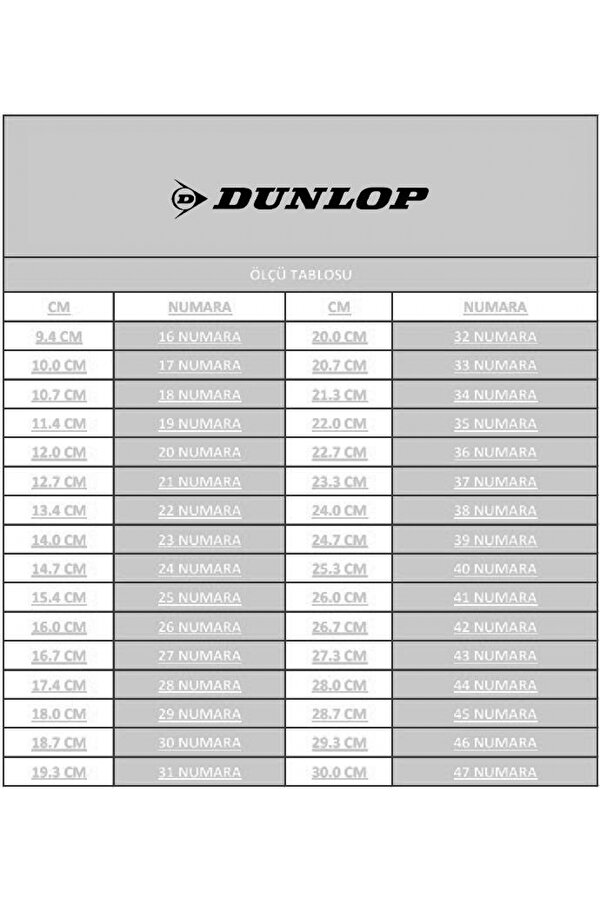 Dunlop ® | DNP-2011-3511 Gri - Erkek Spor Ayakkabı TN6681