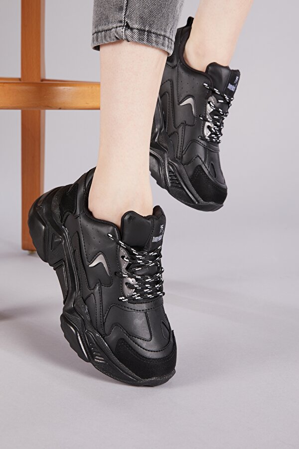 Tonny Black Kadın Siyah Spor Ayakkabı Dnz