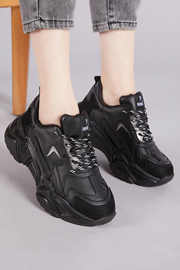 Tonny Black Kadın Siyah Spor Ayakkabı Dnz