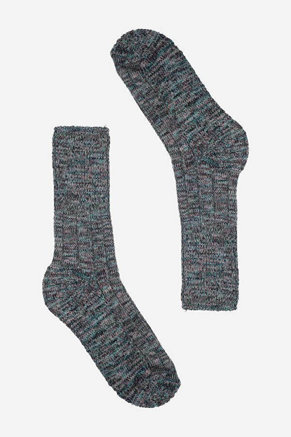 Socksmax Kadın Pamuklu Kışlık Çok Renkli Soket Çorap - 7004R Socksmax Kadın Pamuklu Kışlık Çok Renkli Soket Çorap - 7004R